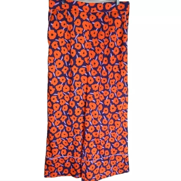 Hutch Anthropologie Printed Floral Poppy Pants - Picture 2 of 5